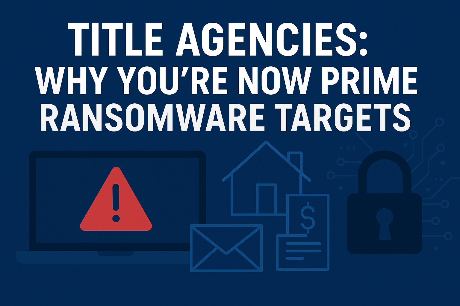 Featured image for “🔥 Why Title Agencies Are Now Prime Ransomware Targets”